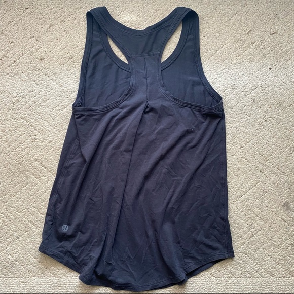 LULULEMON black pleated Love tank top 4 - Picture 7 of 11